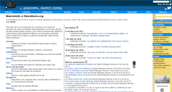 Desktop Screenshot of liberalismo.org